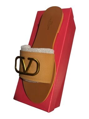 Women Tan Leather